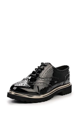 LOST INK  HALLE BROGUE FLAT SHOE