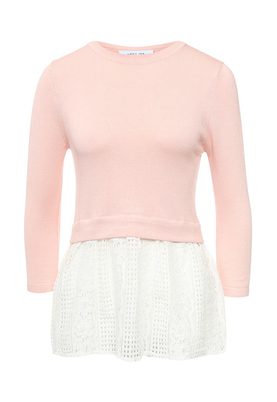 LOST INK  BLAKE LACE HEM JUMPER